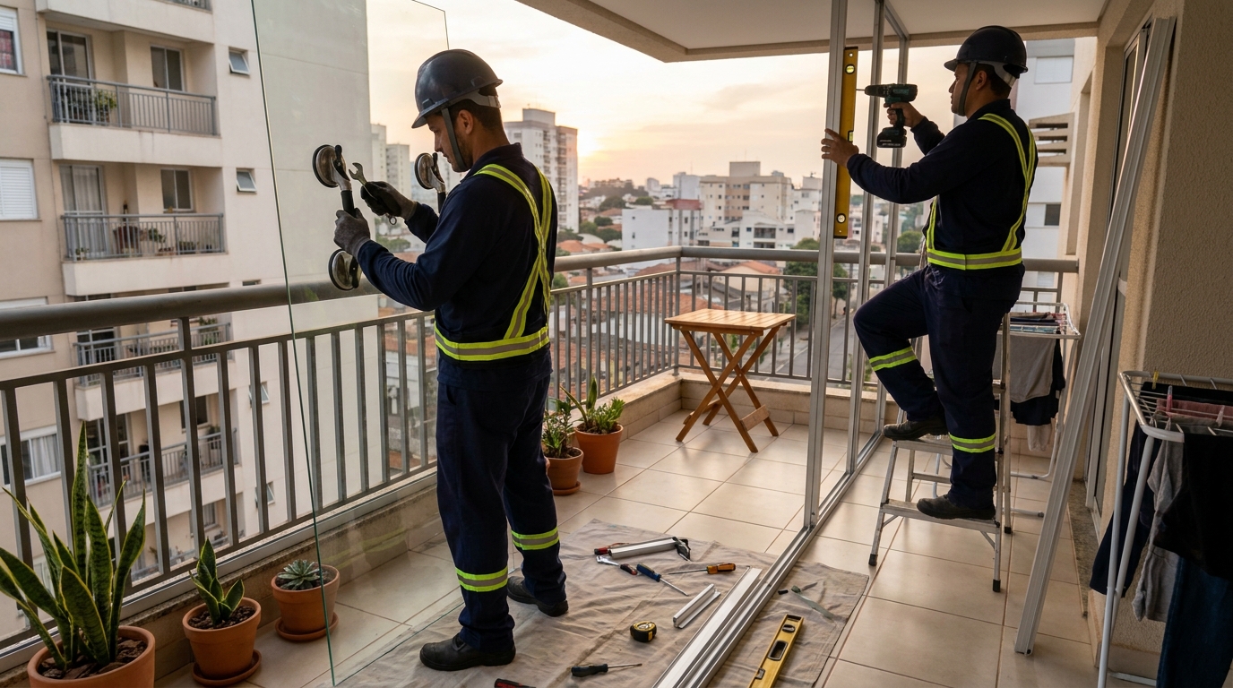 Divisórias em Vidro em Santos‑SP