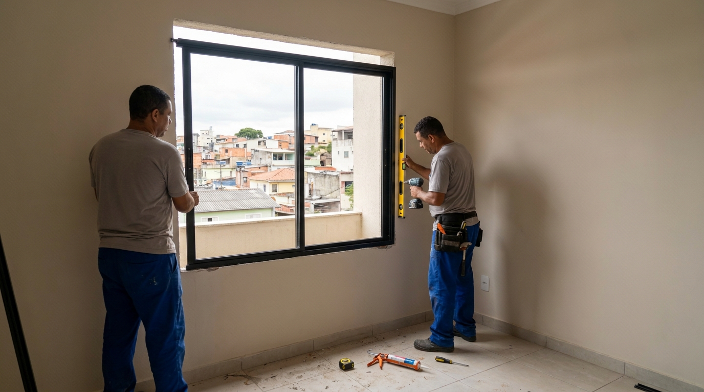 Fechamento de Ambientes em Santos‑SP