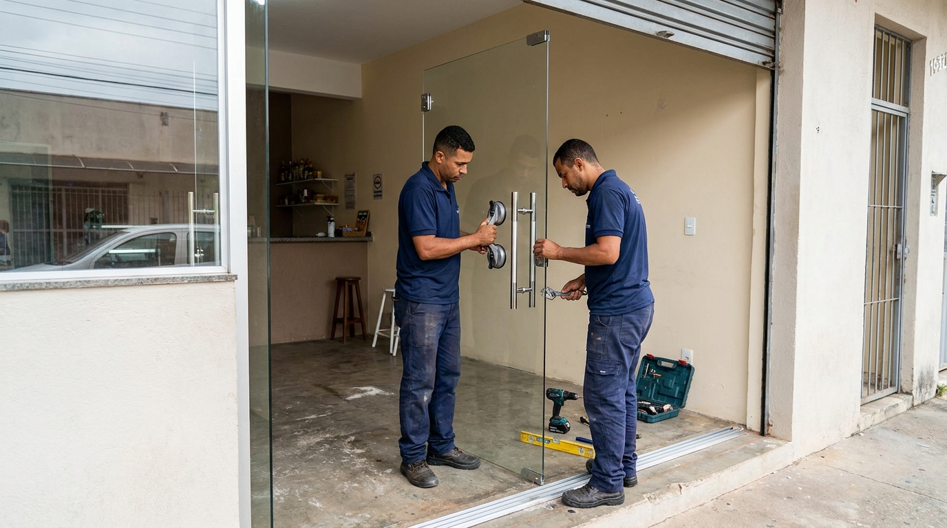 Portas em Vidro em Santos‑SP