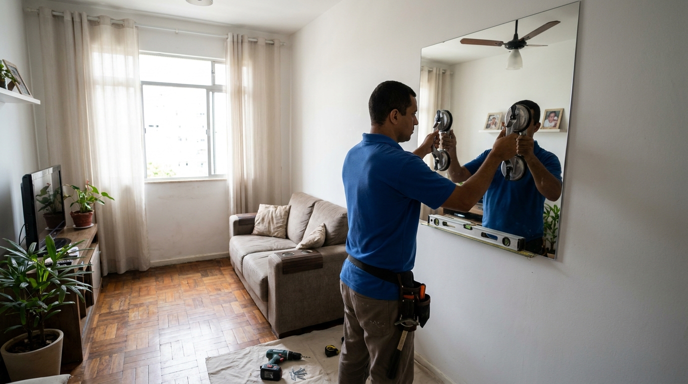 Revestimento Espelhado em Santos‑SP